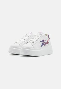KARL LAGERFELD ANAKAPRI SIGNIA LACE  - Tenisice - white/purple
