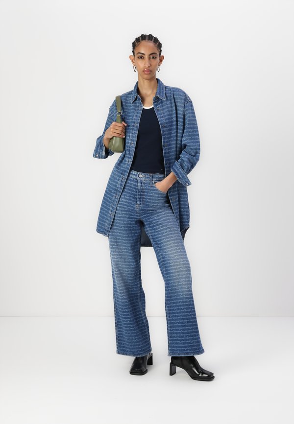 CLAIRE - Relaxed fit jeans - denim dark3