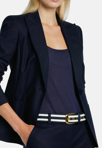 Luisa Spagnoli DILIGENZA - Öv - blu bianco pel blu oro