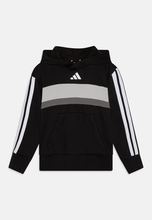 adidas Performance SEASONAL ESSENTIALS TIBERIO JUNIOR UNISEX - Felpa - black/white/grey two