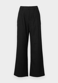 TAILORED WIDE LEG - Stoffhose - black