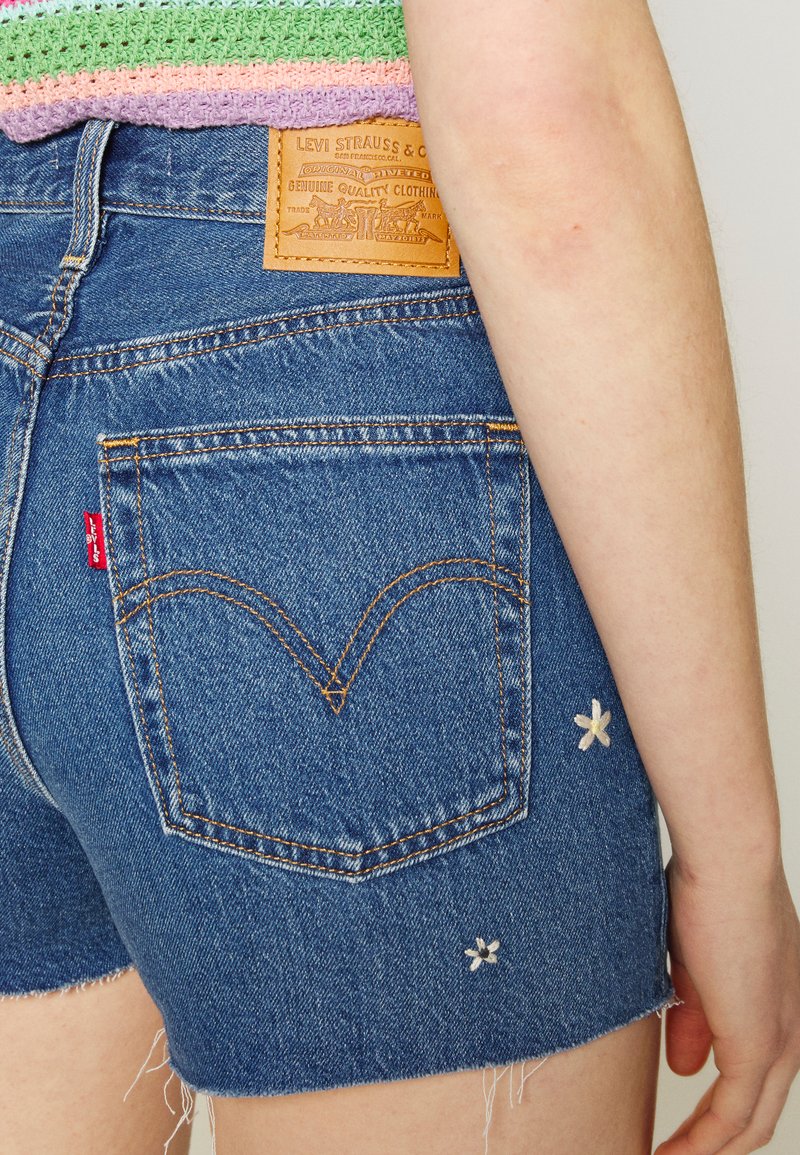 Damen Kleider | Levi's® RIBCAGE Jeans Shorts blue denim - CN44742 Damen Kleider | Levi's® RIBCAGE Jeans Shorts blue denim - CN44742