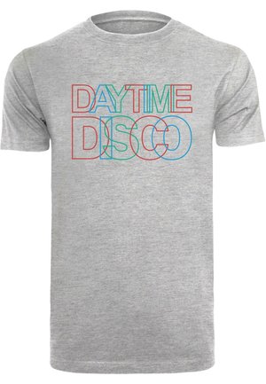 DAYTIME DISCO   - T-Shirt print - heather grey