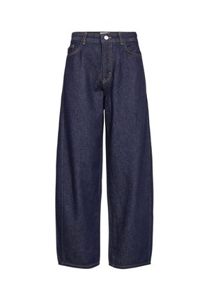 Nümph, NUAMSTERDAM HR BARREL JEANS P3012 - Wide Leg - dark blue denim