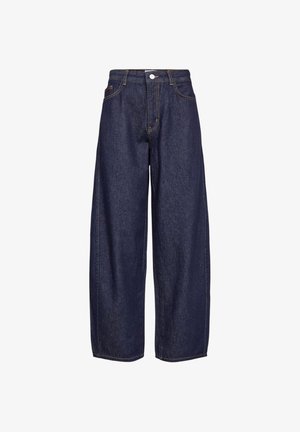 Nümph, NUAMSTERDAM HR BARREL JEANS P3012 - Wide Leg - dark blue denim
