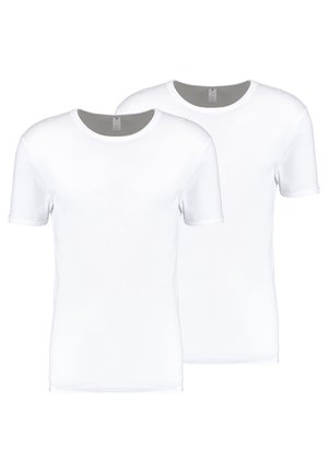 BASE 2 PACK - T-shirt - bas - white