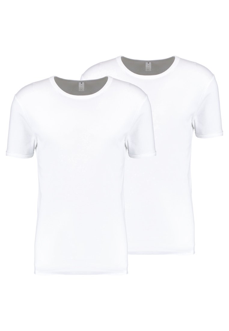G-Star RAW Men's White/Blue Graphic 07 Logo Crew-Neck Short Sleeve T-Shirt 8 thumbnail image