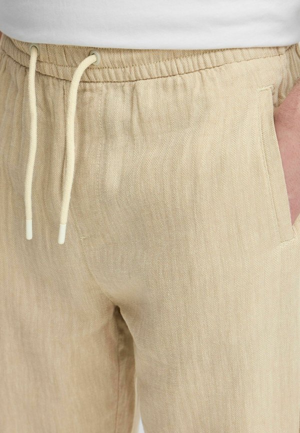 BHMORGAN LINEN MIX - Trousers - bleached sand3