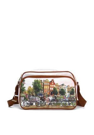 Y Not? Borsa a tracolla - flower river