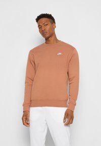 Nike Sportswear CRW - Camisola - mineral clay