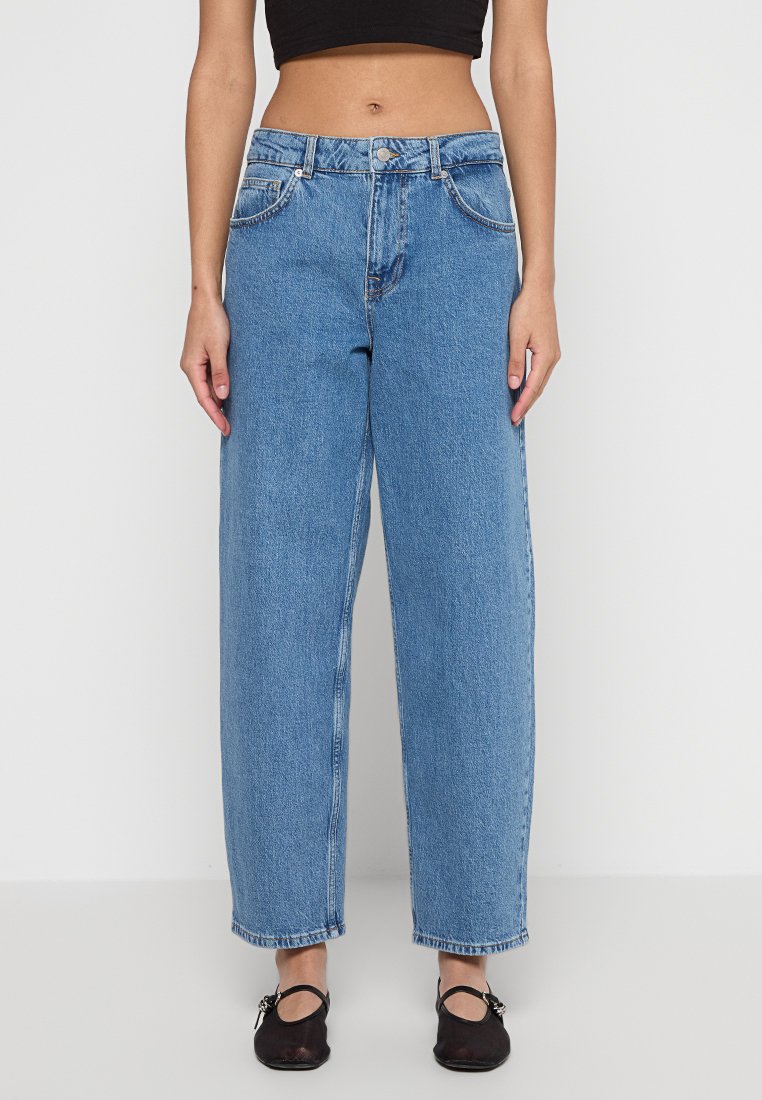 Selected Femme Relaxed fit jeans blauw