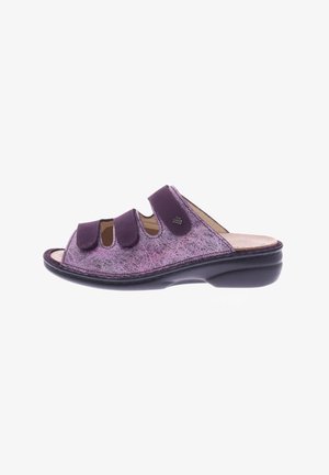 Finn Comfort Mules - pink velvet