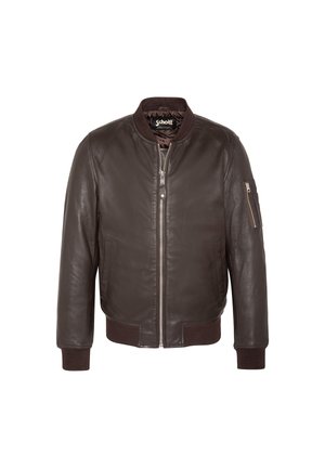 Schott, LCBOMB - Veste en cuir - brown
