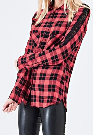 Hemdbluse - red