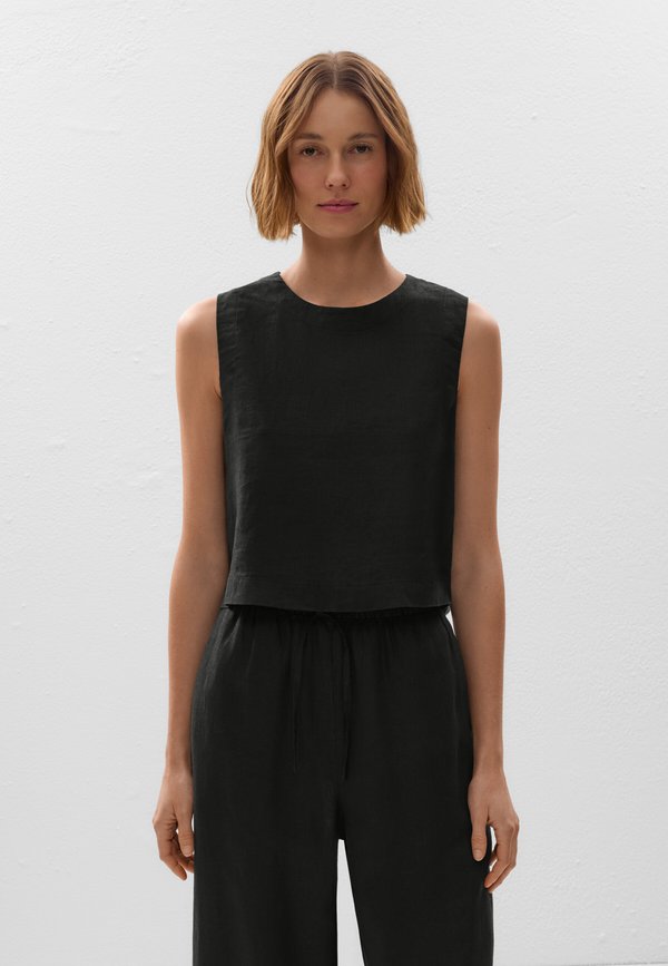 LINEN SLEEVELESS - Bluse