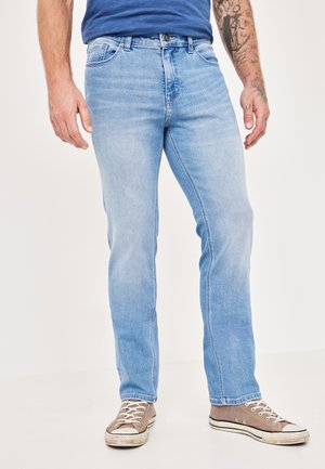 PIPE - Jeans Slim Fit - blue bleached use moustache