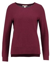 Esprit Strickpullover - dark red