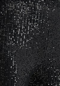 Touché Privé HIGH WAIST SEQUIN  - Nohavice - black
