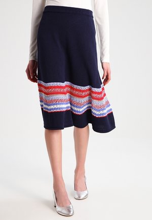 Gonna a campana - dark blue