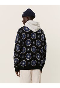 Les Deux ARO - Kardigán - black/blue