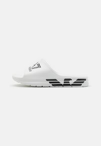 EA7 Emporio Armani - CRUSHER DISTANCE SLIDE - Badesandale - white/black Thumbnail-Bild 1