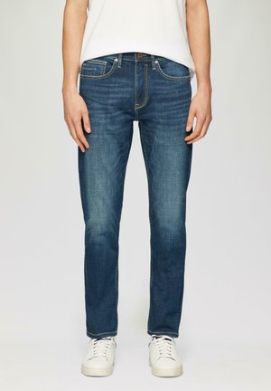 MID RISE - Tapered-Farkut - blau