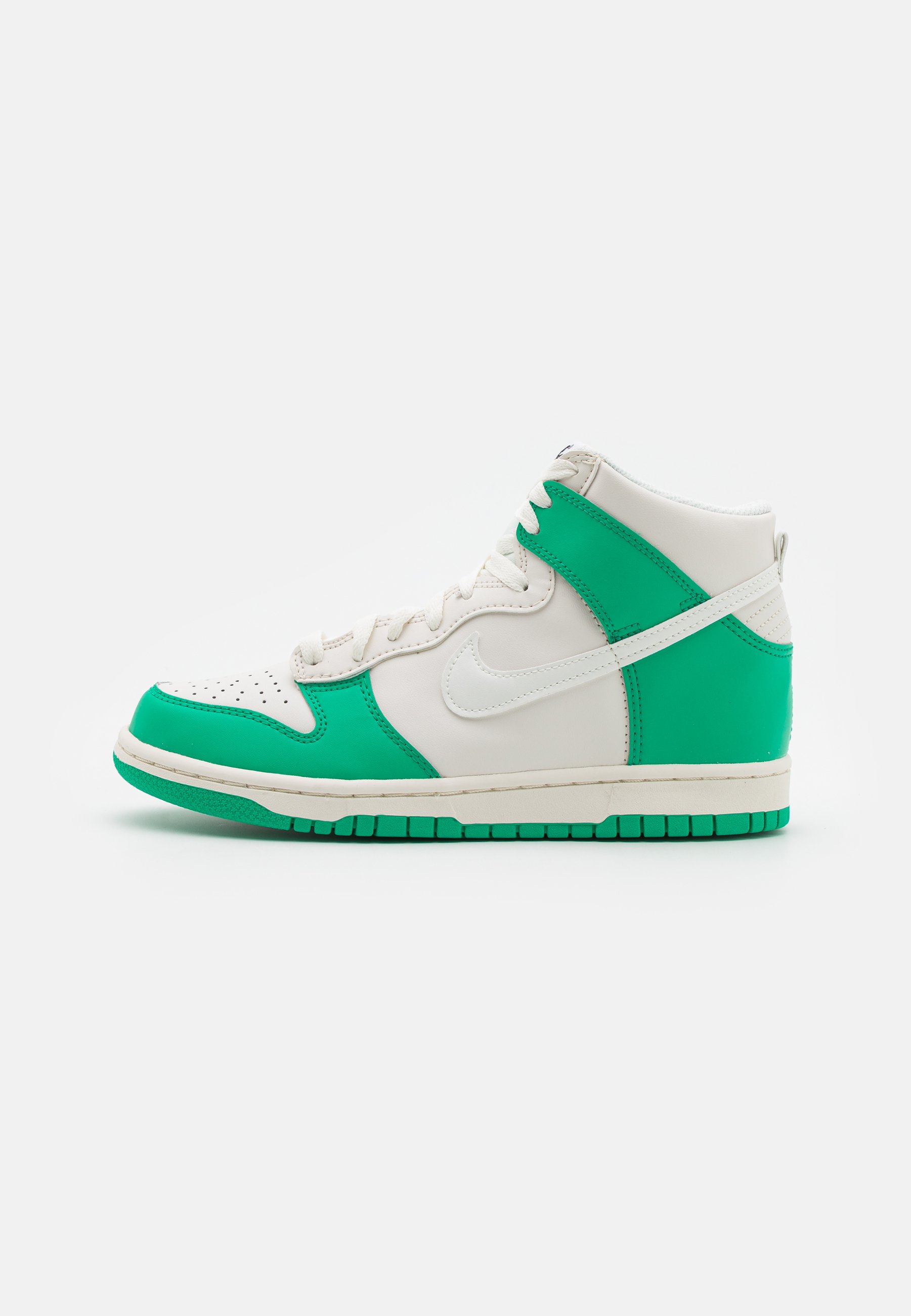 Nike Sportswear DUNK UNISEX - Sneakers hoog - phantom/stadium green/sail/black/zwart  - Zalando.nl