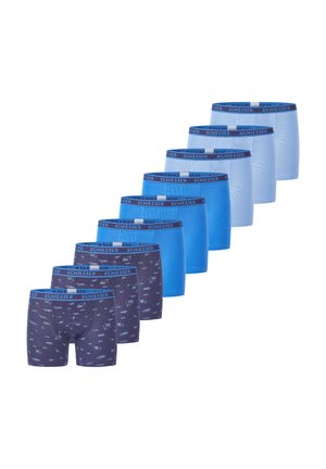 9ER PACK RETRO - Onderbroeken - blau gemustert