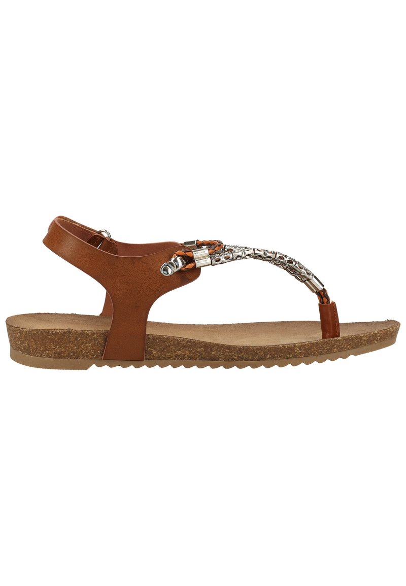 Damen Sneaker | Mustang SANDALEN Zehentrenner braun 3/braun - PC07745 Damen Sneaker | Mustang SANDALEN Zehentrenner braun 3/braun - PC07745