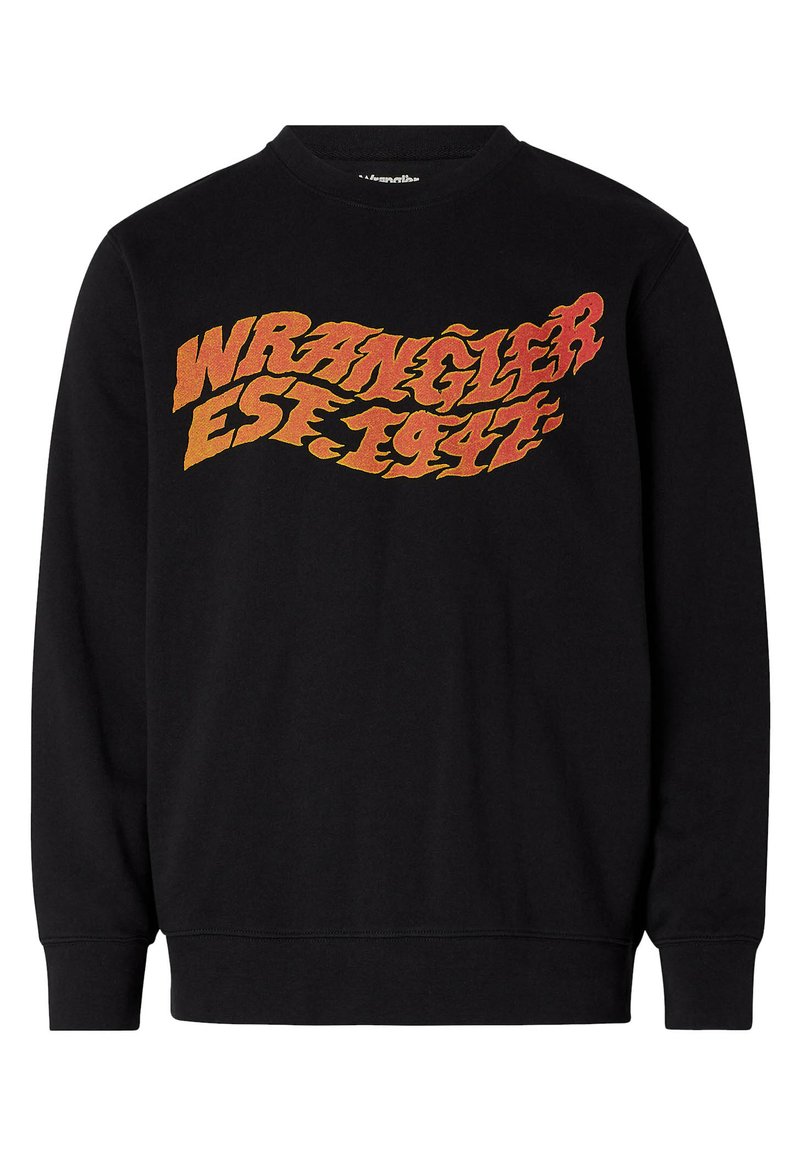 Wrangler Sweater zwart Wrangler Sweater zwart