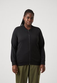 ONLY Carmakoma CARJOYCE - Bomber Jacket - black