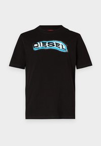ADJUST - Printtipaita - black