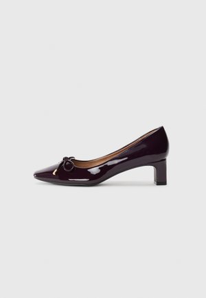 Klassiske pumps - burgundy