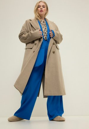 LOOK DOUBLE BREASTED - Klassinen takki - beige gray