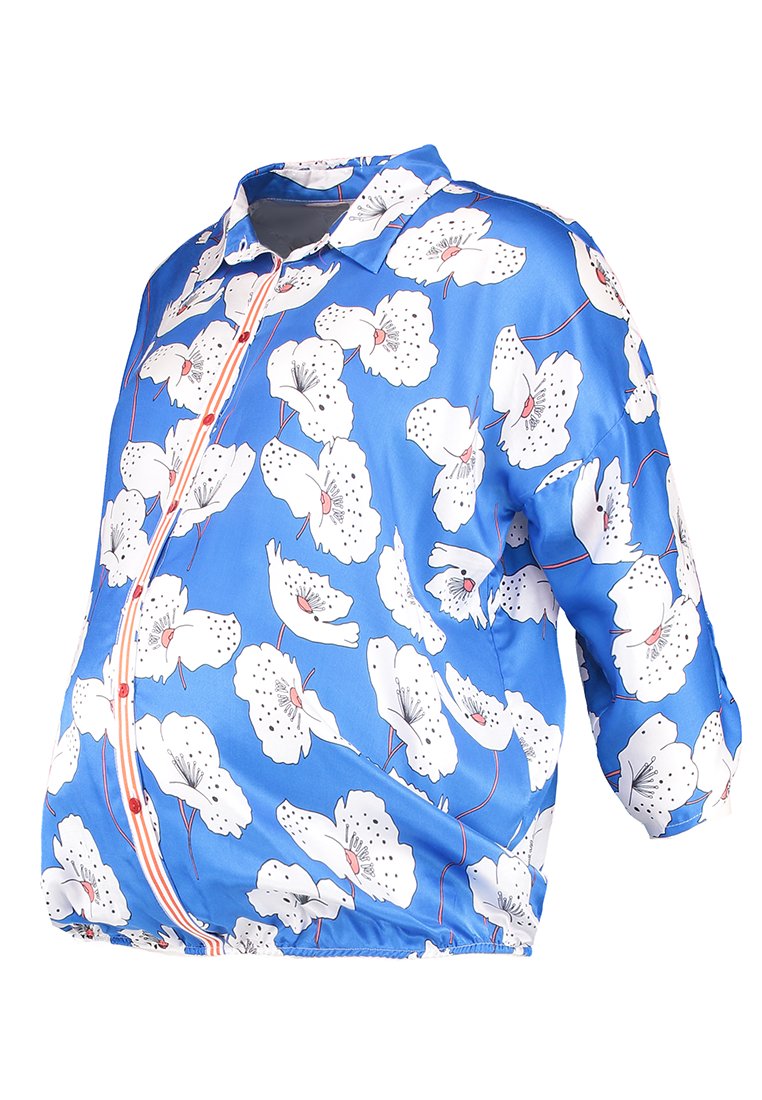 Paulina Overhemdblouse blauw