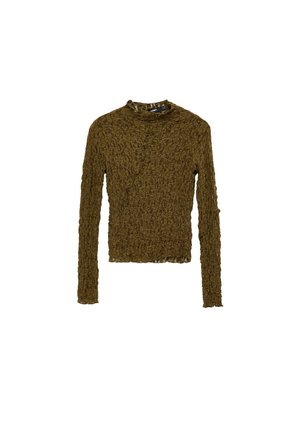 Koton SLIM FIT - Bluse - khaki