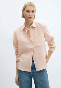 Mango - LINO - Overhemdblouse - bleekroze Miniatuurafbeelding 1