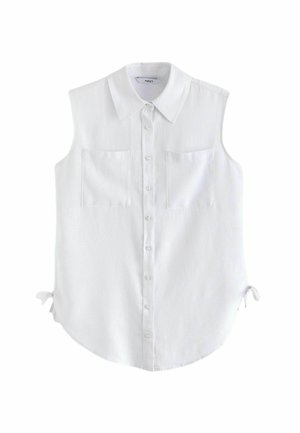 SLEEVELESS RUCHED SIDE BLEND PETITE  - Felső - white