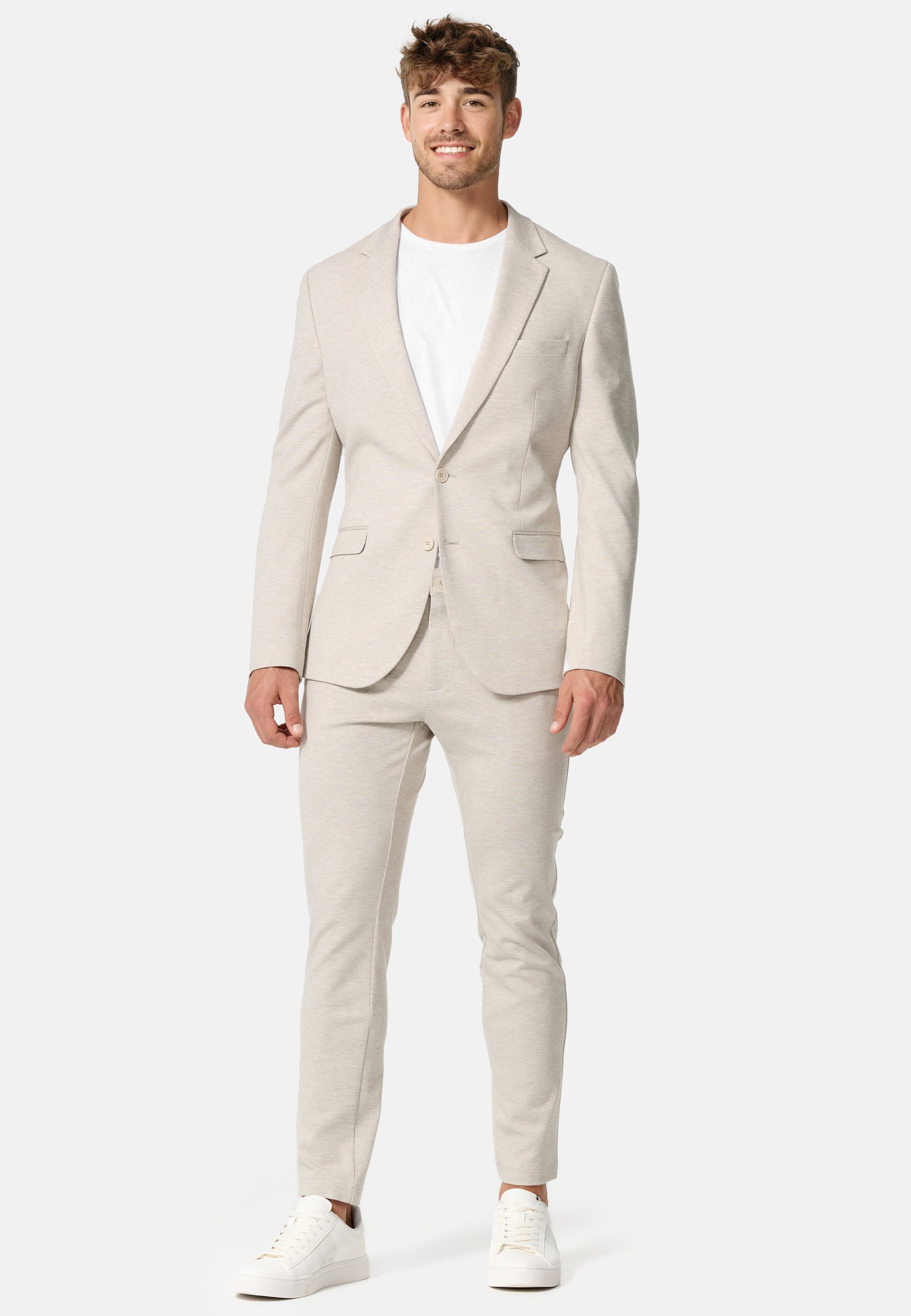 JEFF Heren JFLuke SET 2-piece Suit Jacket Pants | Pak van 2 kostuums: colbert en broek Green Herringbone 54 JEFF Heren JFLuke SET 2-piece Suit Jacket Pants | Pak van 2 kostuums: colbert en broek Green Herringbone 54