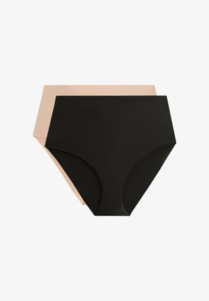 2 PACK INVISIBLE MEDIUM-SUPPORT HIGH-WAISTED CLASSIC - Alakformáló ruházat - salmon