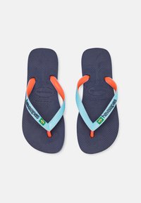 Havaianas BRASIL LOGO UNISEX - Infradito - amazonite blue/blu
