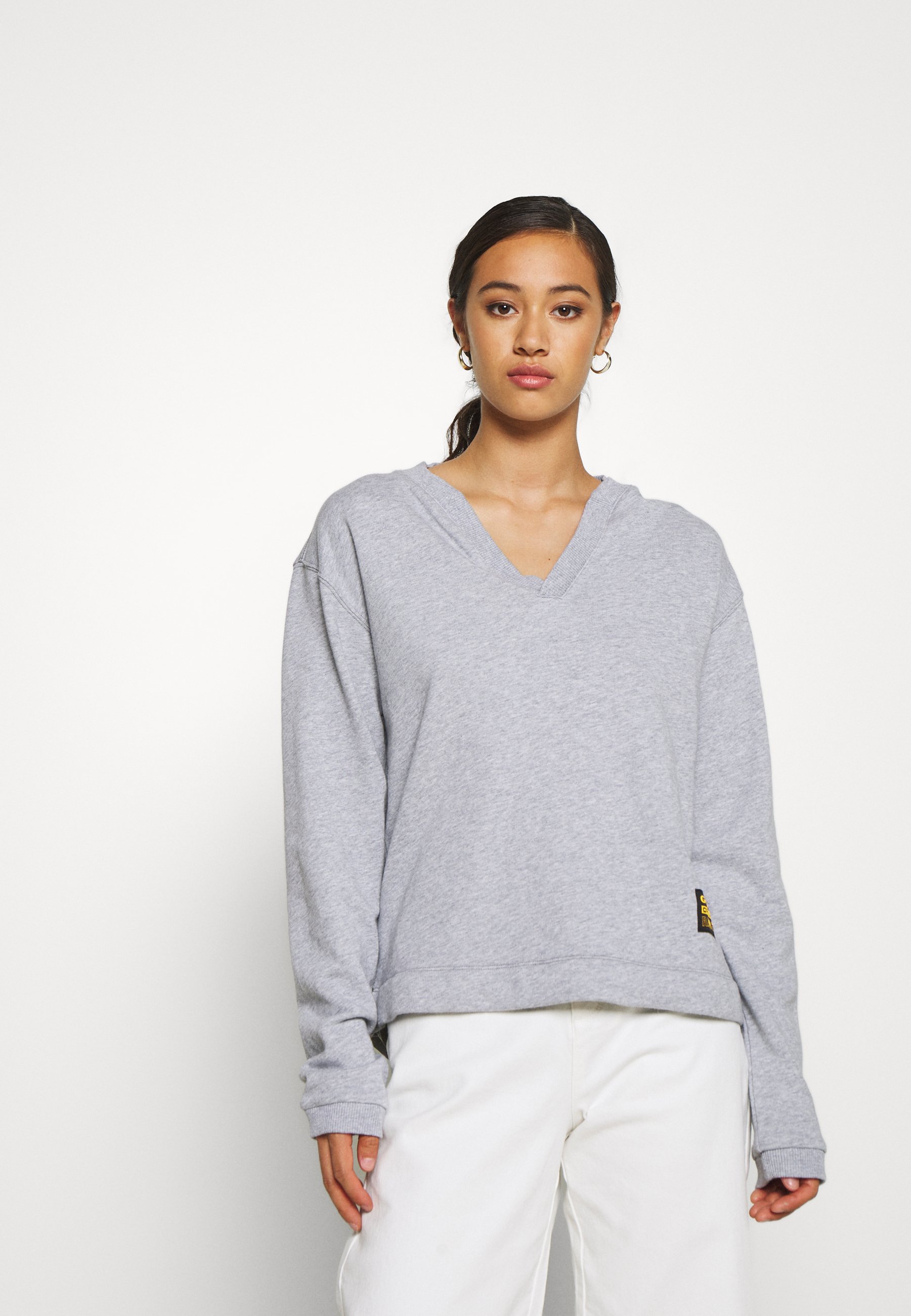 G Star Venarux Xzyph V R Sw Wmn L S Sweatshirt Grey Mottled Grey Zalando Ie