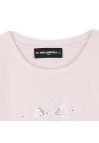KARL LAGERFELD KIDS SHORT SLEEVES TEE - Triko s potiskem - carinaria