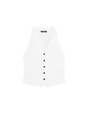 Veste sans manches - white