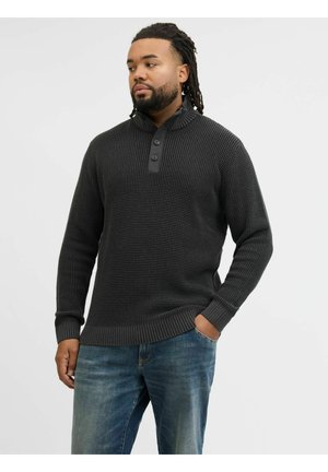 Strickpullover - black
