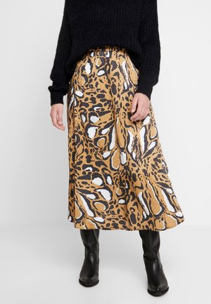 Jupe trapèze - brown