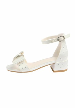 REGULAR FIT - EMBELLISHED BOW OCCASION FLOWER - Páskové sandály  - white