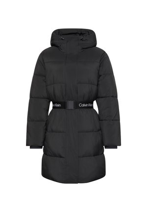 Calvin Klein Jeans, BELTED PUFFER - Wintermantel - black