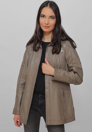 JCC Halflange jas - taupe