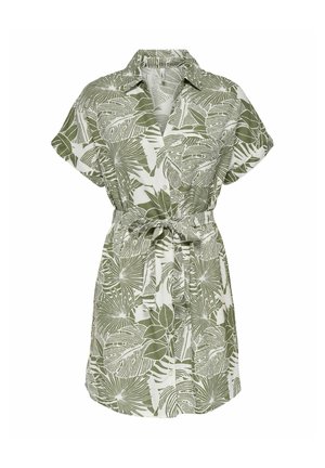 ONLY, Vestido camisero - cloud dancer